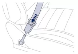 Peugeot 508. Gurt schließen